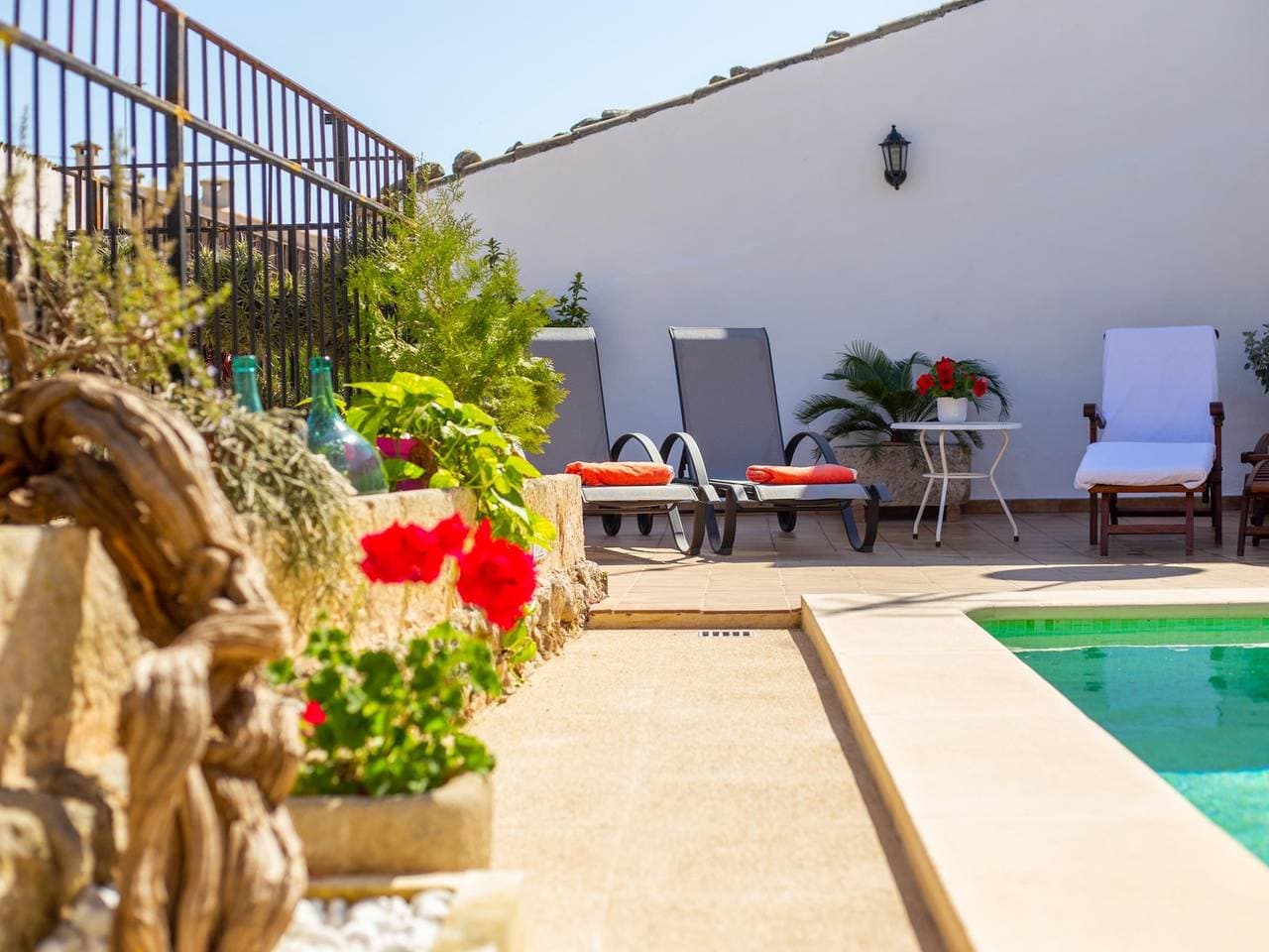 Foto 4 von 44: Schönes mallorquinisches Haus mit privatem Pool in Campanet