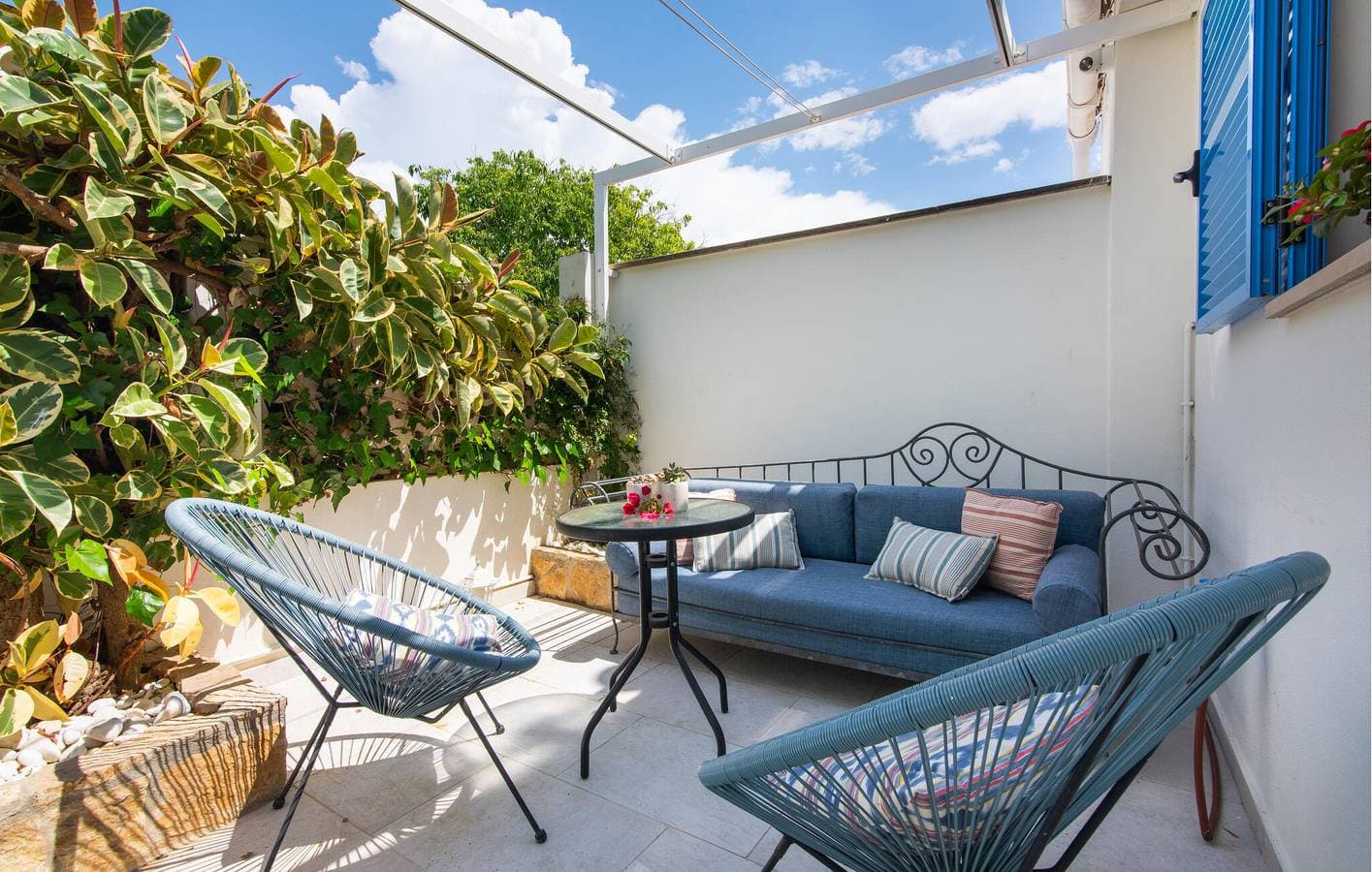 Foto 4 von 21: Gemütliches Apartment mit WiFi, AC, Pool, Terrasse - 2km zum Strand Cala Morlanda