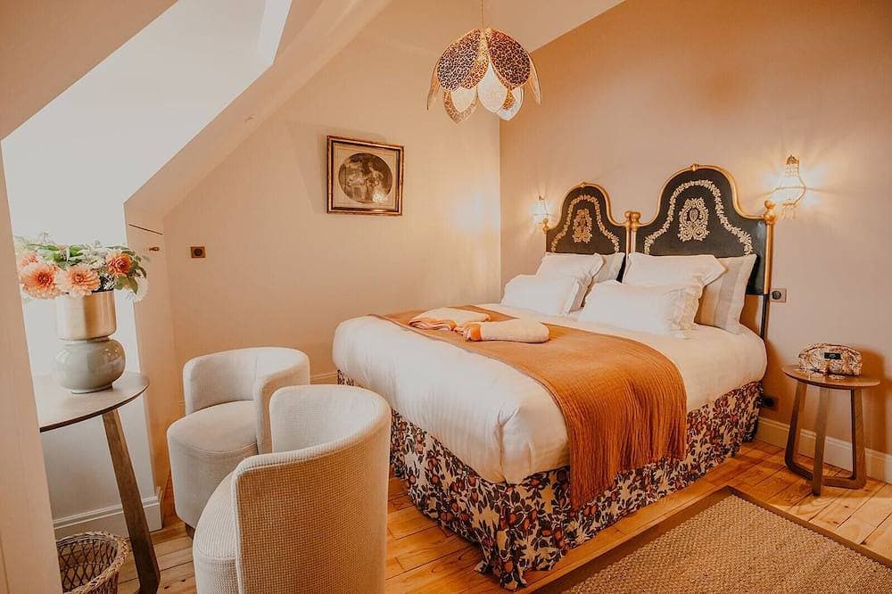 Gite pieds dans l'eau-Ferienhaus-Luxus-Meerblick-Ensuite 1