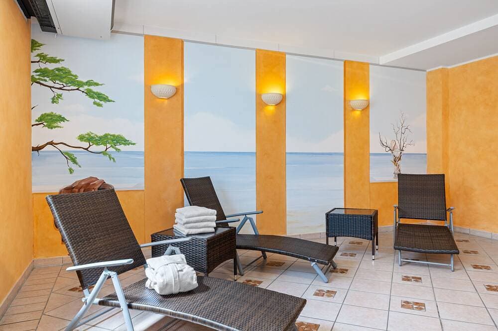 Foto 7 von 7: Niedliche Ferienwohnung in erstklassiger Strandlage mit Sauna in der Anlage