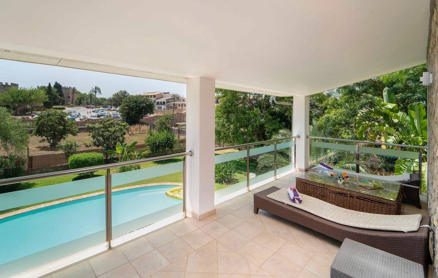 Foto 12 von 34: Gemütliche 1-Zimmer-Wohnung mit Pool und Küche in der Nähe von Platja de Sant Joan