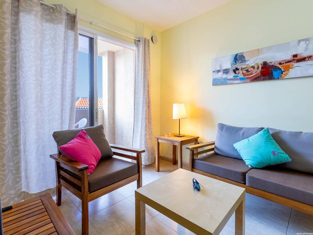 Foto 4 von 18: 2A Wohnung Abrigos, Wifi und Balkon