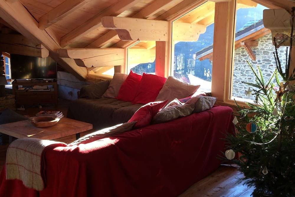 Foto 10 von 24: Großes, charmantes Chalet mit 5 Schlafzimmern, das mit Arcs 2000 verbunden ist