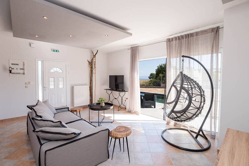 Luxuriöse Villa ★ Privater Pool ★ Schlafmöglichkeiten für 6 ★ Meerblick ★ Kostenloses Parken 1