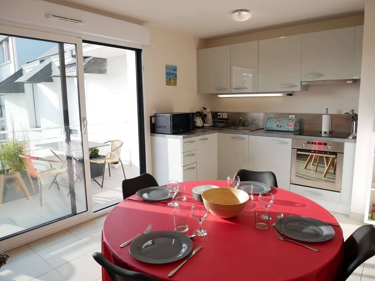 Foto 5 von 22: Étel - Gemütliche 44 m² Wohnung mit WLAN, Parkplatz und Haustiere erlaubt