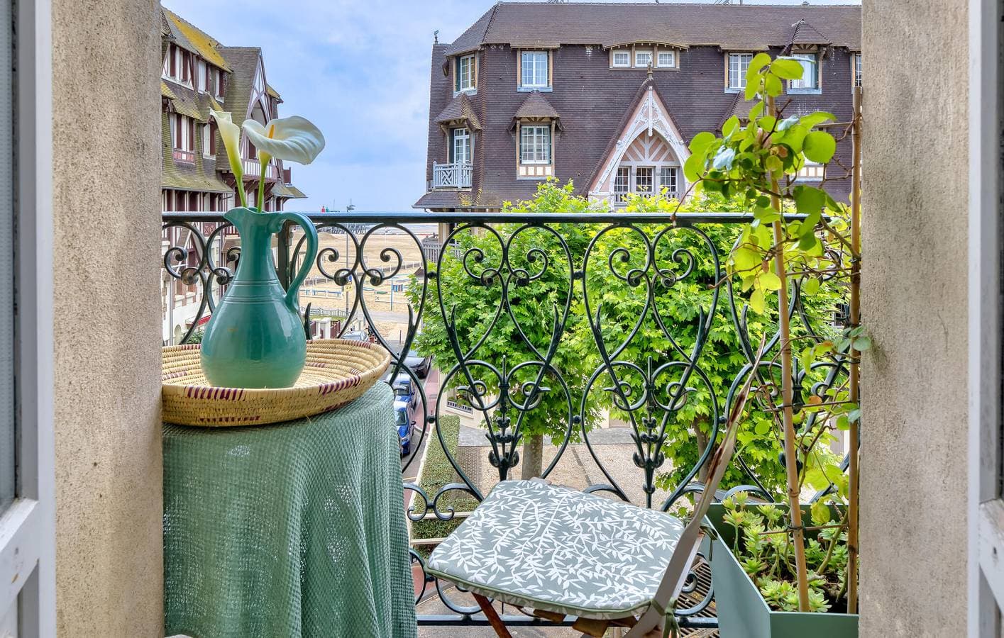 Foto 8 von 37: Appartement mit Meerblick 100m vom Strand mit WiFi & TV