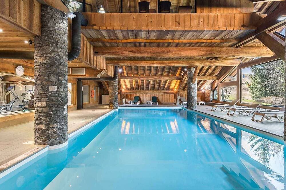 Foto 3 von 15: Helles Apartment, 2 Schlafzimmer direkt an der Piste, Zugang zu Pool und Spa