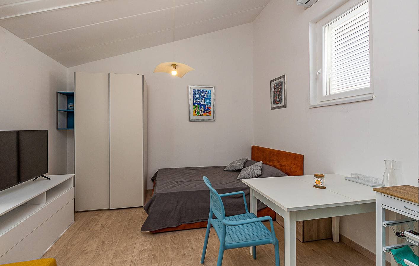 Foto 9 von 16: Gemütliche Ferienwohnung in der Nähe des FKK-Strandes mit Terrasse und Parkplatz