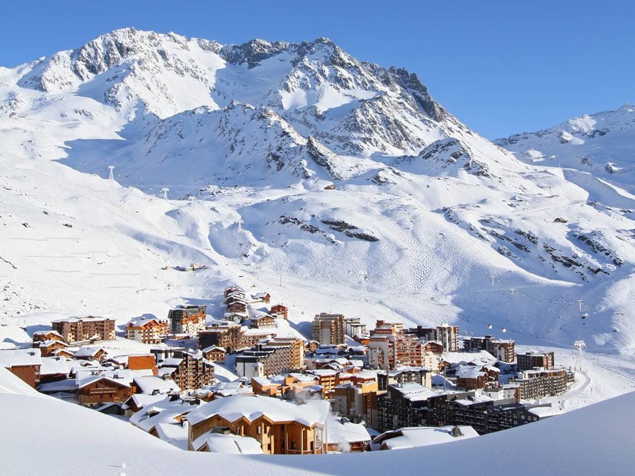 Foto 9 von 10: Val Thorens - Renovierte 2-Zimmer-Wohnung für 4 Pers. im Zentrum