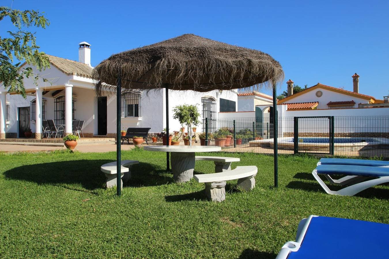 Foto 7 von 32: Privater pool, bei Fuente del Gallo, WiFi, Fernblick, mit schönem Garten - Casa Palillero-