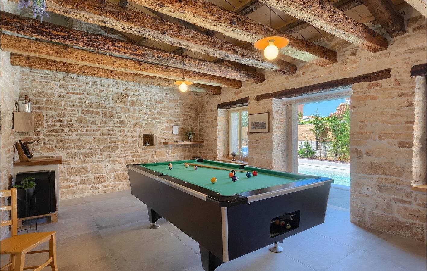 Foto 8 von 38: Schickes 1-Zimmer-Apartment mit Pool, WLAN und Klimaanlage in der Nähe des Stadtzentrums von Galizana