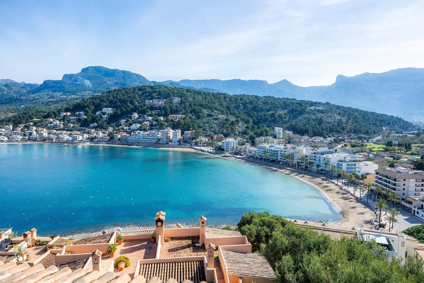 Foto 4 von 39: Renoviert 2026! Klimatisierte Wohnung mit Meerblick, Gemeinschaftspool und WLAN in Port de Sóller