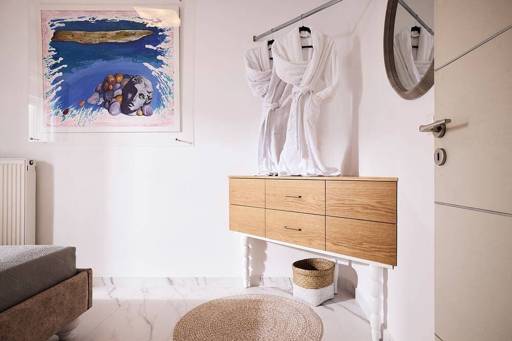 Foto 7 von 30: Luxury White House - Family Villa Near Sea - Zorbas Beach with playground, bikes