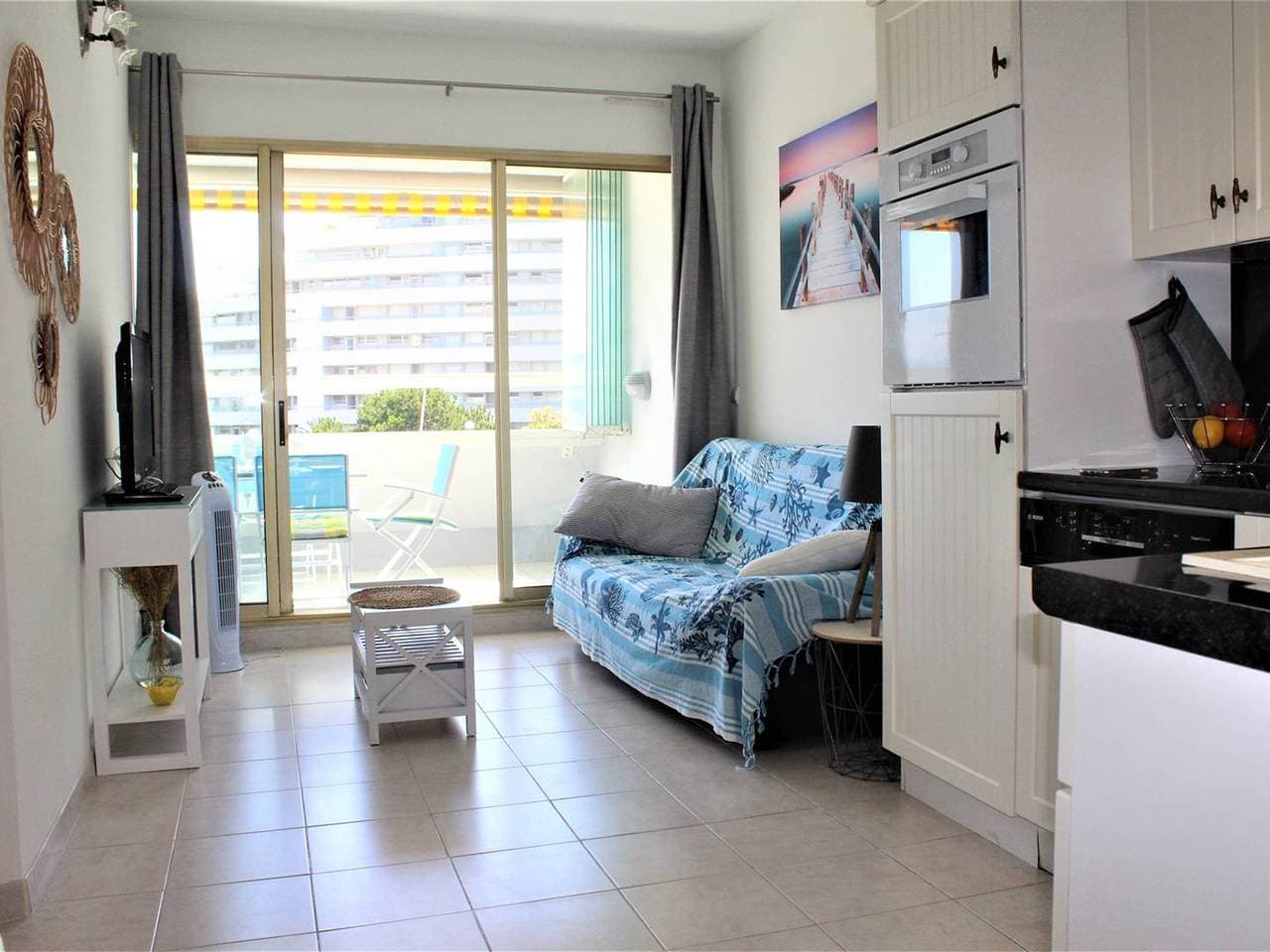 Foto 4 von 16: Schöne 3-Zimmer-Wohnung mit Terrasse und Parkplatz in Villeneuve-Loubet Plage