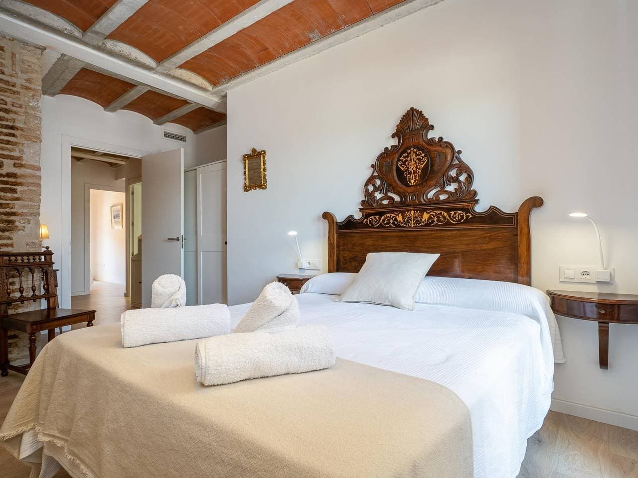 Foto 11 von 24: Ferienwohnung für 6 Personen mit Balkon