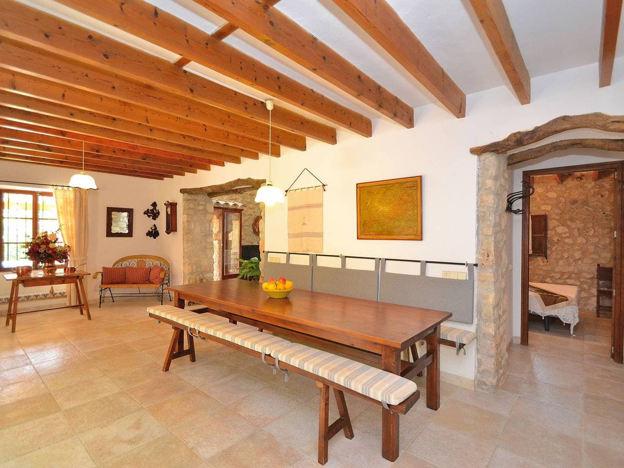 Foto 13 von 28: Ländliche Finca mit Pool und Kamin in Lloret de Vistalegre
