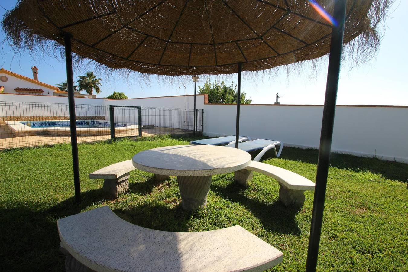 Foto 6 von 32: Privater pool, bei Fuente del Gallo, WiFi, Fernblick, mit schönem Garten - Casa Palillero-