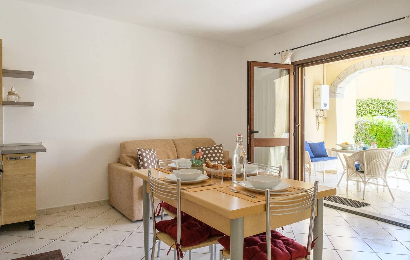 Foto 4 von 19: Appartement am Strand mit Klimaanlage, Parkplatz und Internet