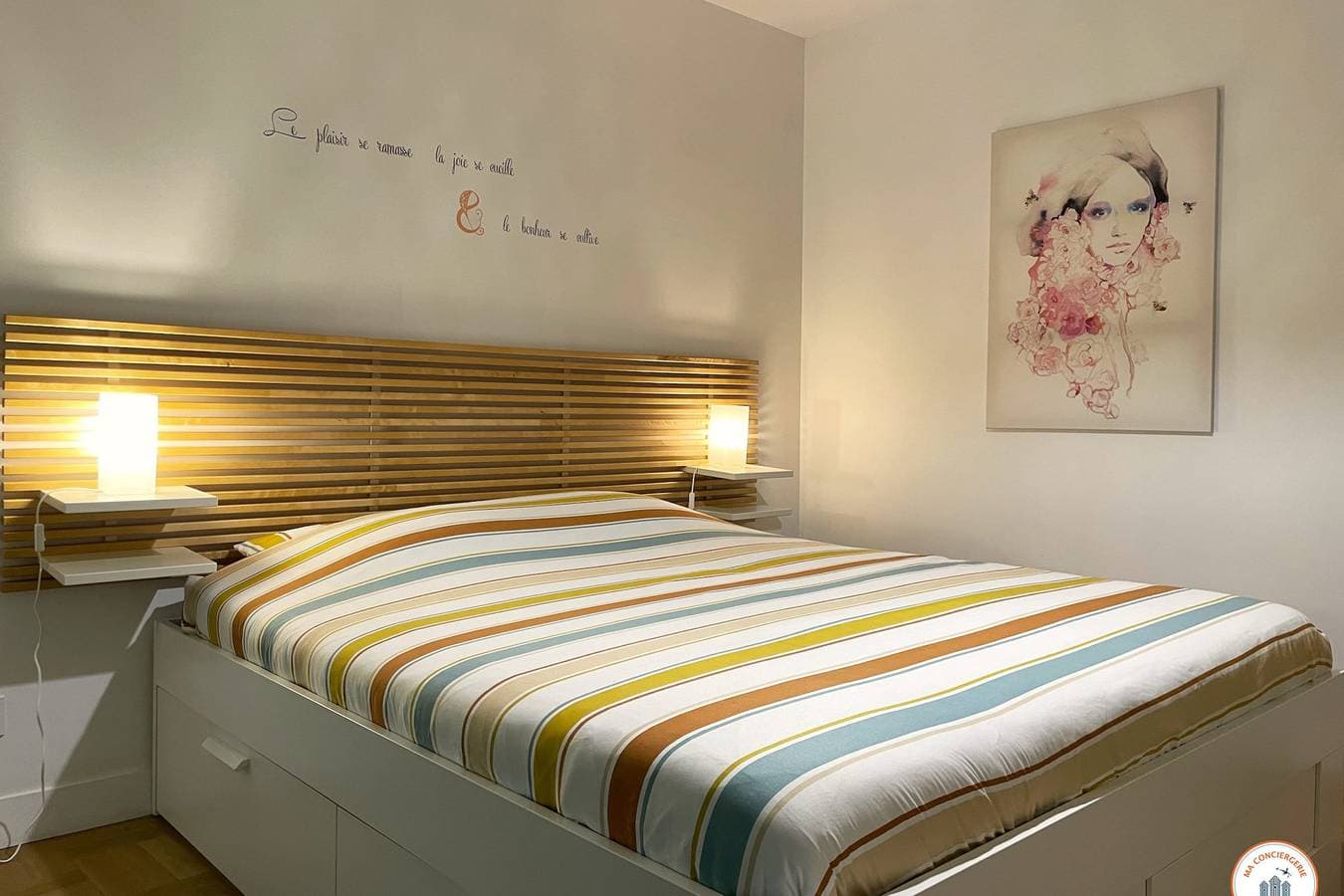 Foto 13 von 28: Ferienwohnung für 4 Personen mit Balkon