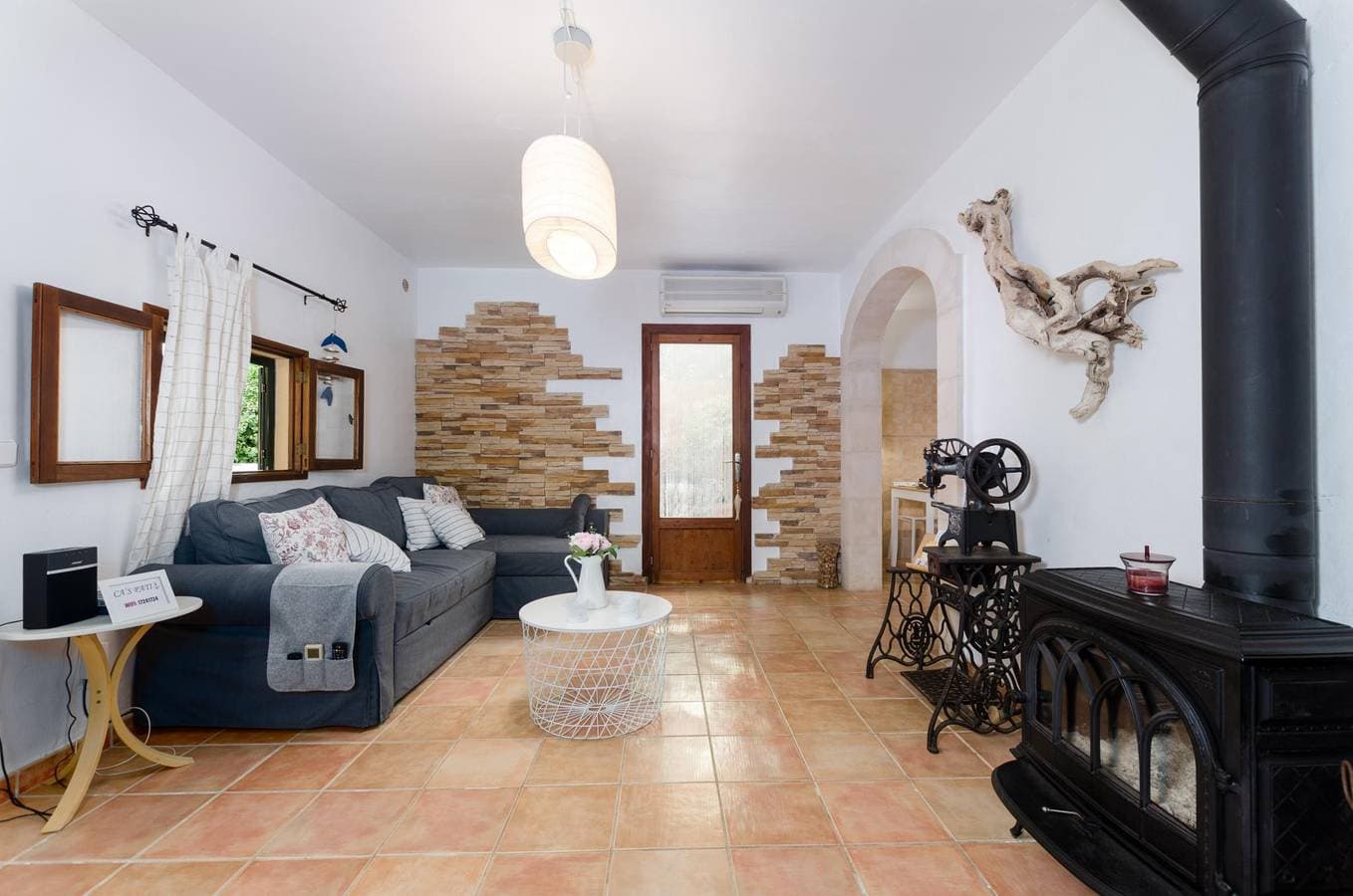 Foto 12 von 44: Cas Pati (Son Moja) - Fantastic house in Son Moja, with private jacuzzi and near to Cala Santanyí beach. WiFi gratis