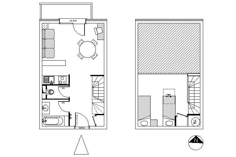 Foto 8 von 8: Studio mezzanine - 4 Personen