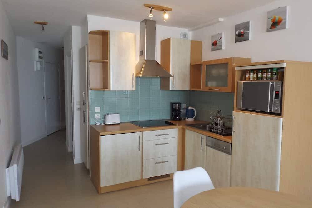 Foto 13 von 20: Trestraou Strand, Wohnung mit Blick aufs Meer, 40 qm für 4 personnnes, Wi-Fi