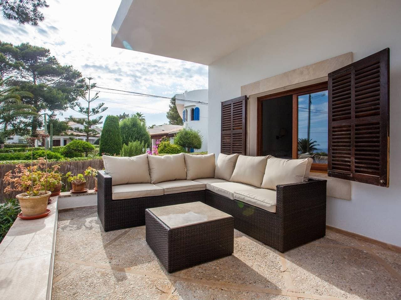 Foto 5 von 19: Villa Estrella Sea View. Moderne Villa für 6 Personen in Cala Figuera, Mallorca