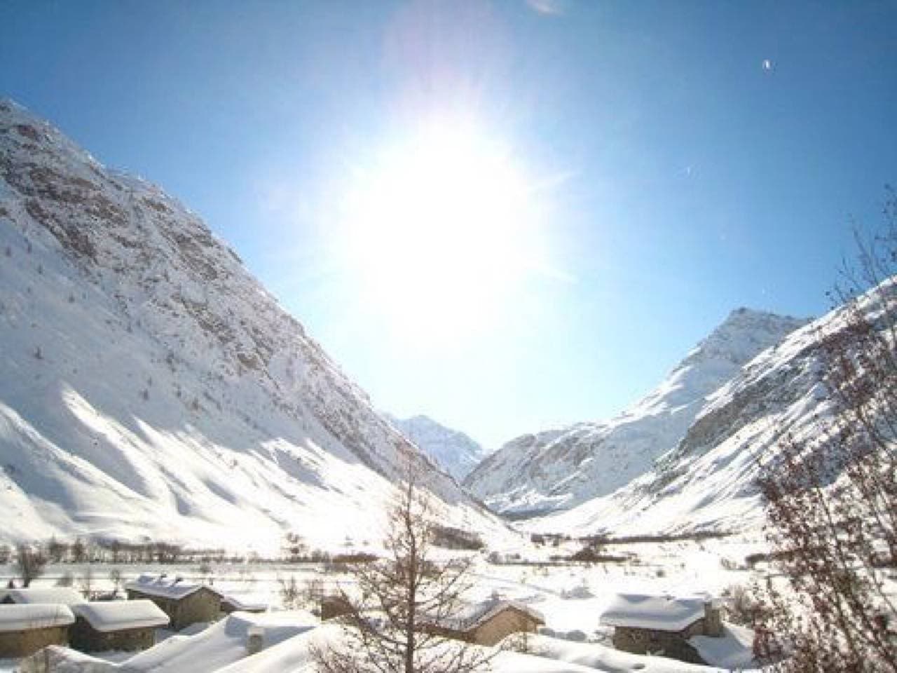 Foto 9 von 9: Gîte Le Marmotton – Chalet Les Abeillos, gemütlich für 2 Personen mit Bergblick