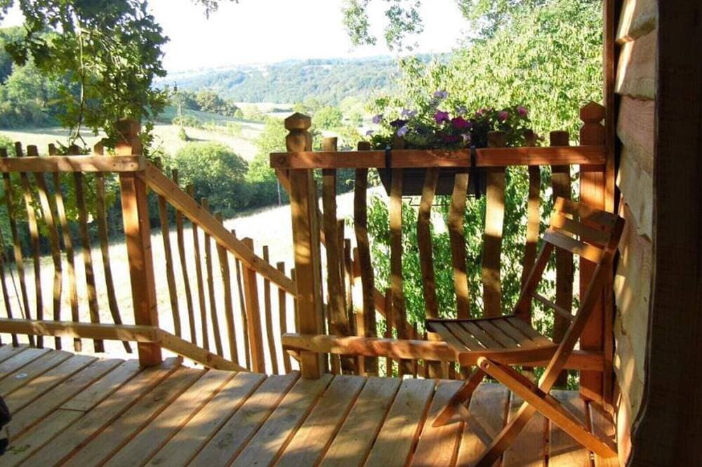 Foto 10 von 14: Kabine-Deluxe-Whirlpool-Blick auf die Landschaft-Gîtes de France