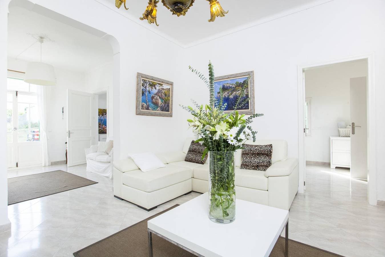Foto 6 von 26: Tres Pins - Schönes Ferienhaus mit privater Terrasse und 300 m vom Strand entfernt. Kostenlosem W-Lan