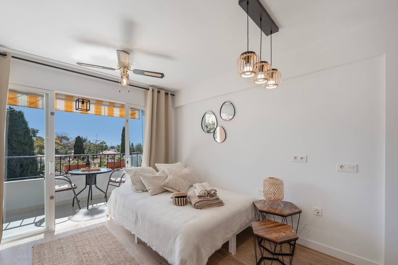 Foto 6 von 23: Apartment 'Boho Studio' mit Balkon, WLAN und Klimaanlage