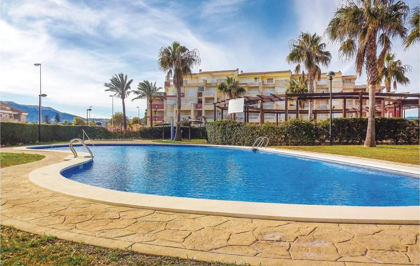 Foto 5 von 18: Appartement am Pool, 500 m vom Strand von Les Bovetes entfernt