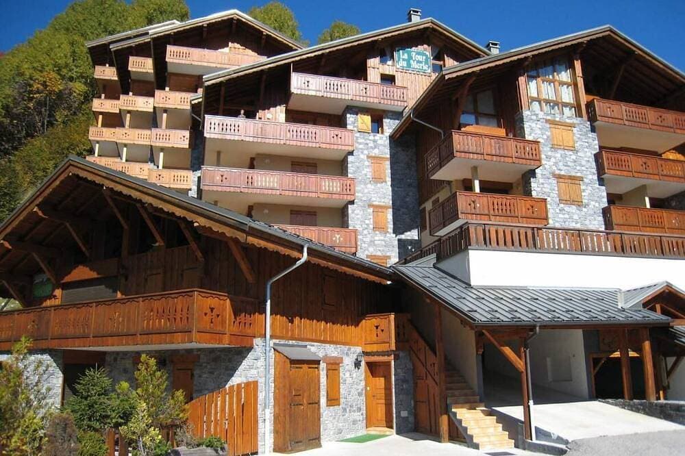 Foto 9 von 17: Bis 100m skipiste, 6te Etage, blick berg, terrasse, fernseher, schließfach für die skier, 40m²