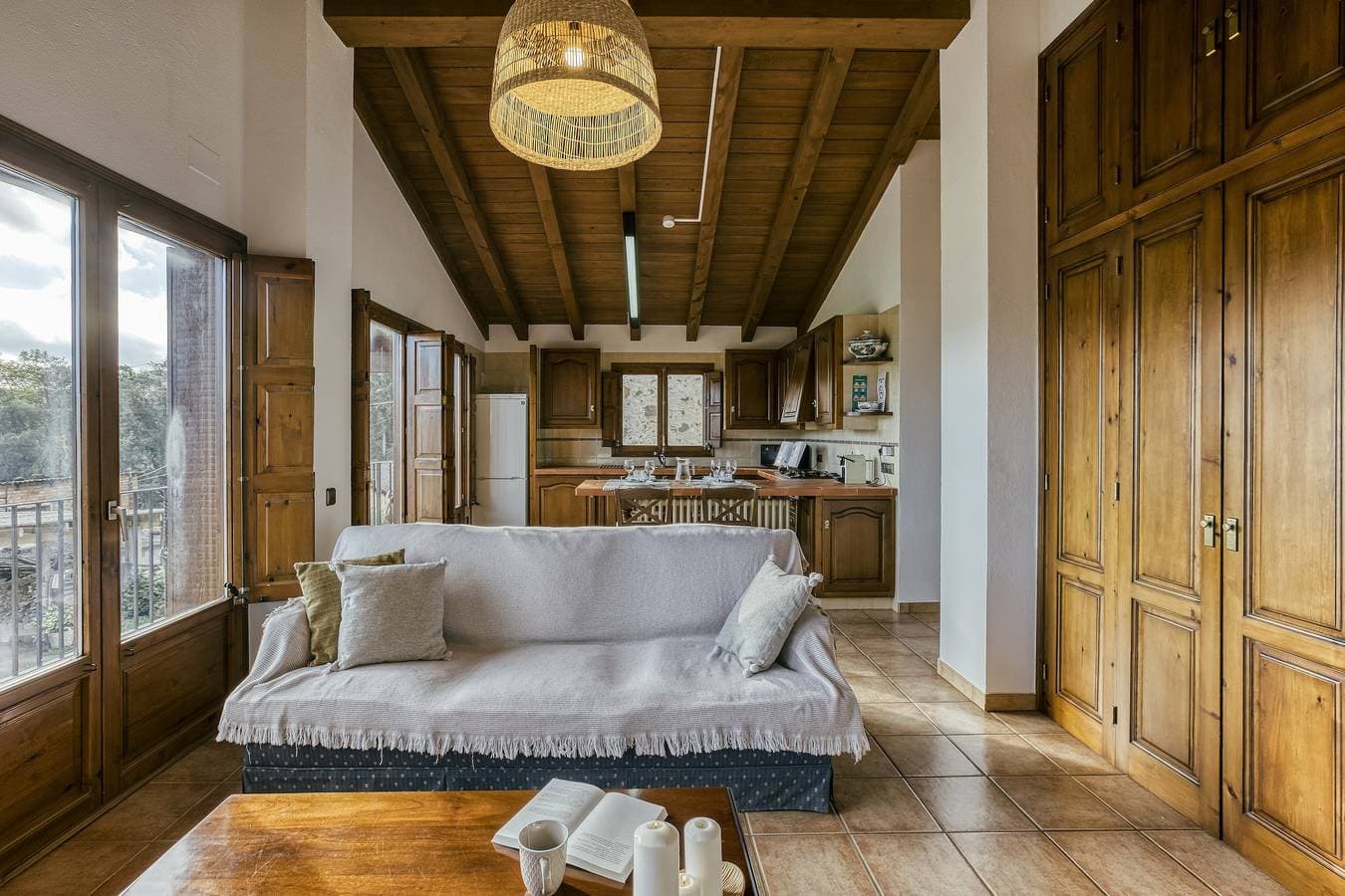 Foto 6 von 32: Ferienhaus 'La Cabanya De La Rovira - Dalt' mit Bergblick, privater Terrasse und Wi-Fi