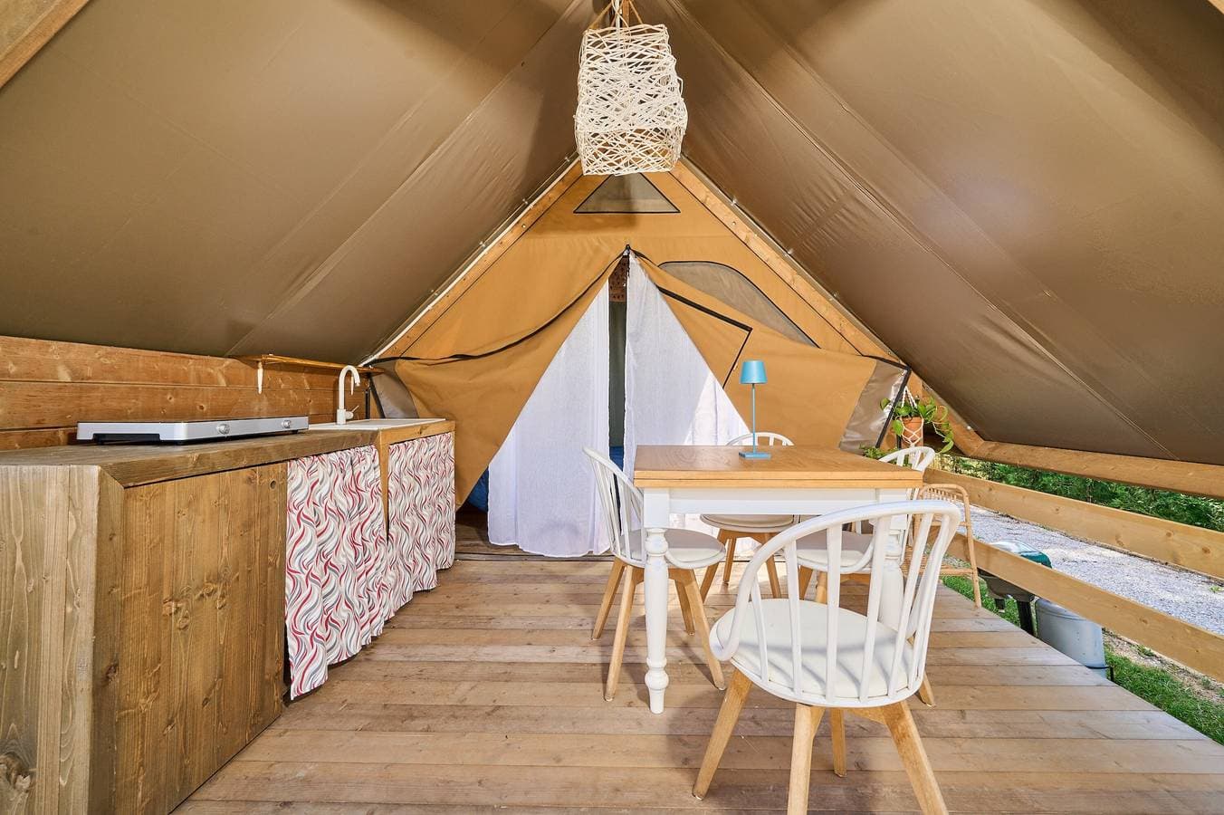 Foto 5 von 20: Glamping 'Tenda Safari Vicino Al Mare' mit Gemeinschaftsgarten, Wi-Fi und Klimaanlage