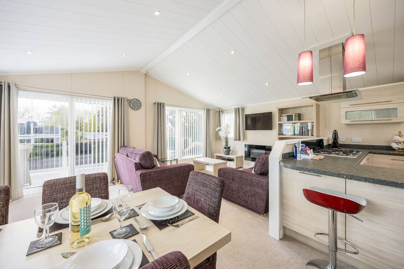 Foto 11 von 38: Acorns - Spacious 3-bedroom Lodge in Rockley Park