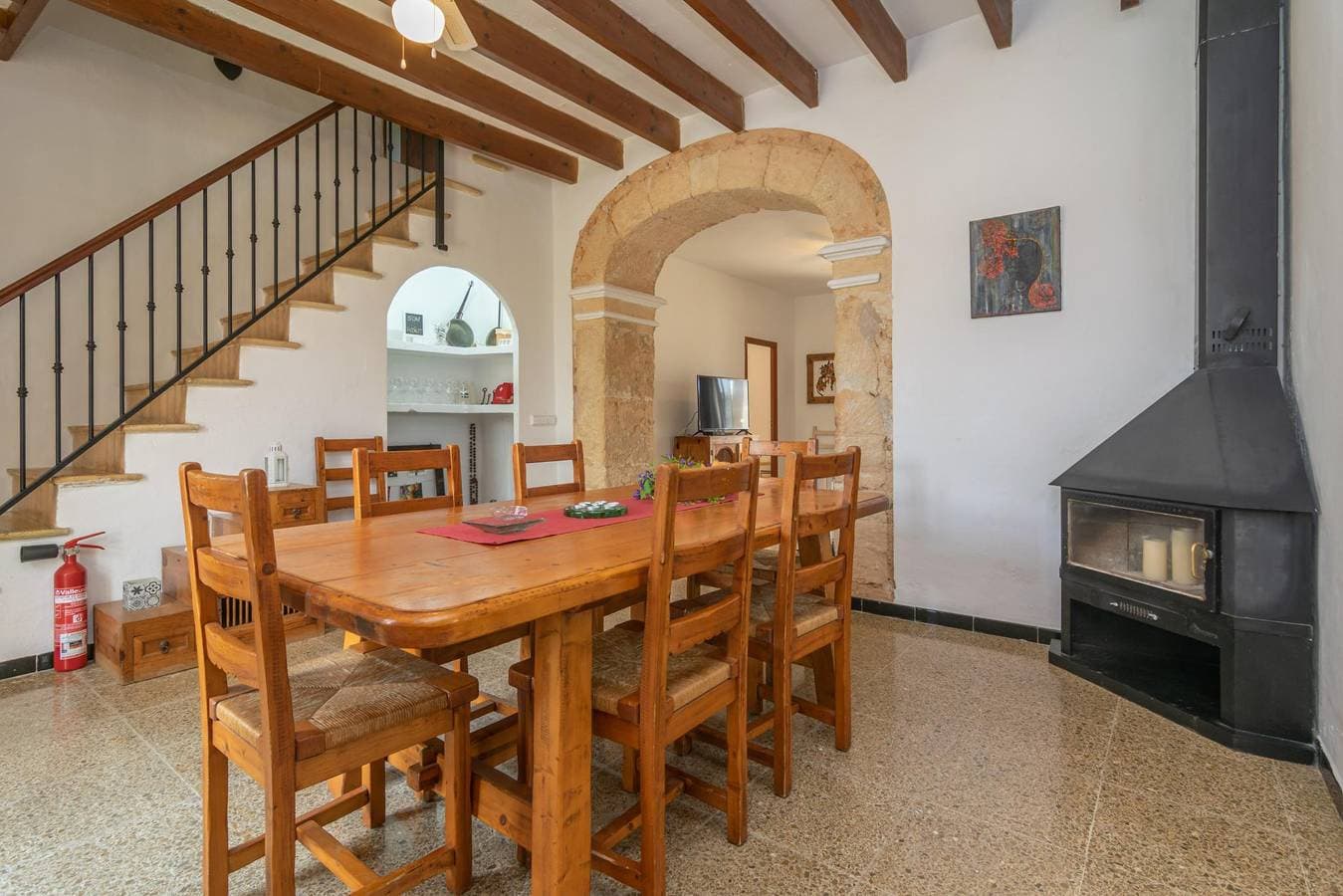 Foto 12 von 59: Son Indiot - Schönes Landhaus für 10 Personen mit privatem Pool. Wifi gibt es gratis.