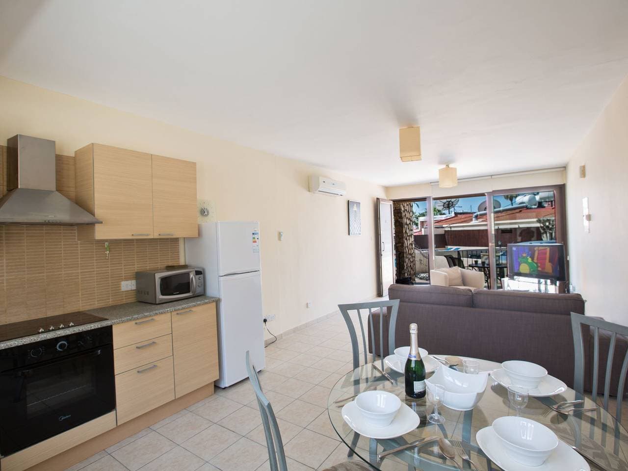 Foto 5 von 12: Gemütliche Wohnung in der Nähe des Nissi Beach