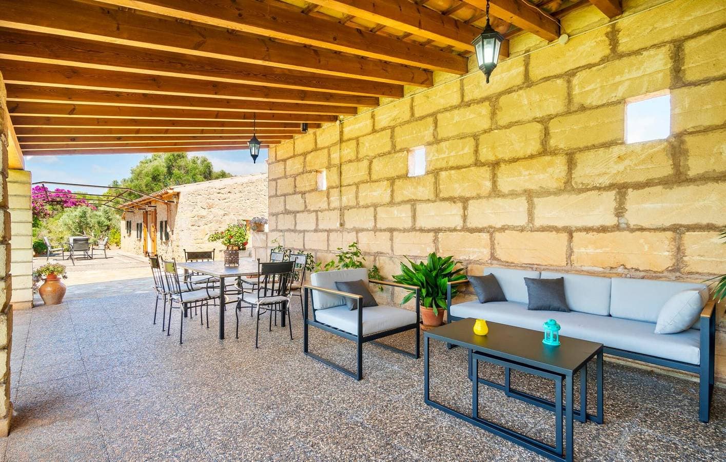 Foto 11 von 36: Apartment mit Meerblick, Pool, Terrasse und BBQ - 2 km zum Strand Sa Marjal