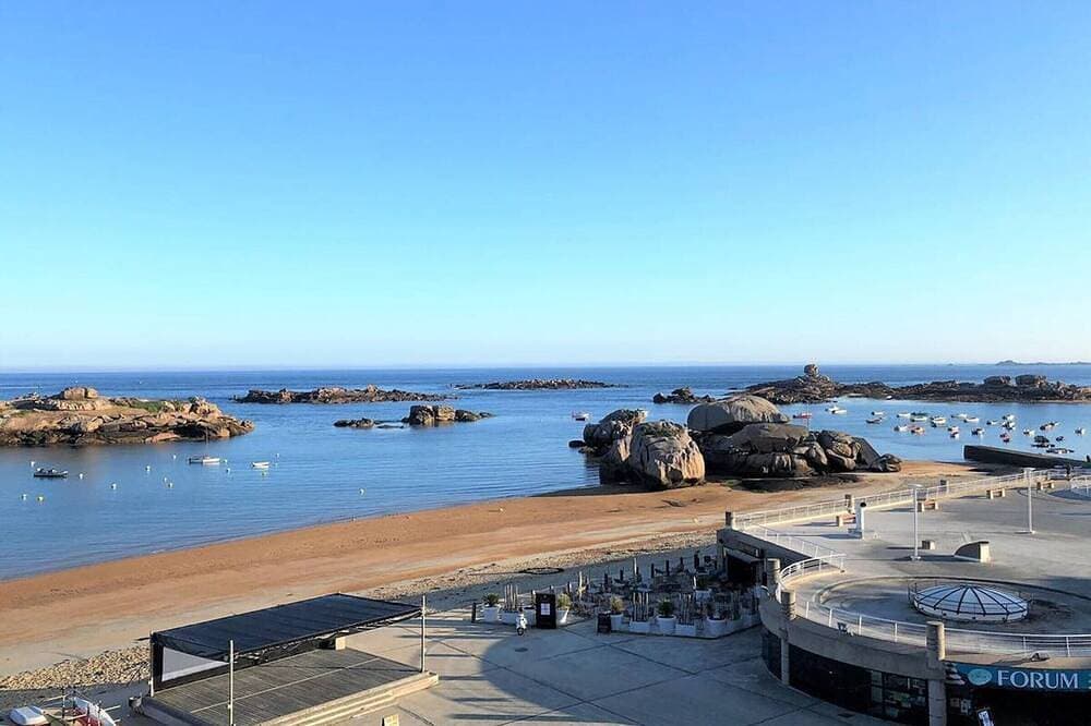 Foto 10 von 13: 3*-Apartment mit Balkon und Parkplatz gegenüber dem Strand von Trégastel