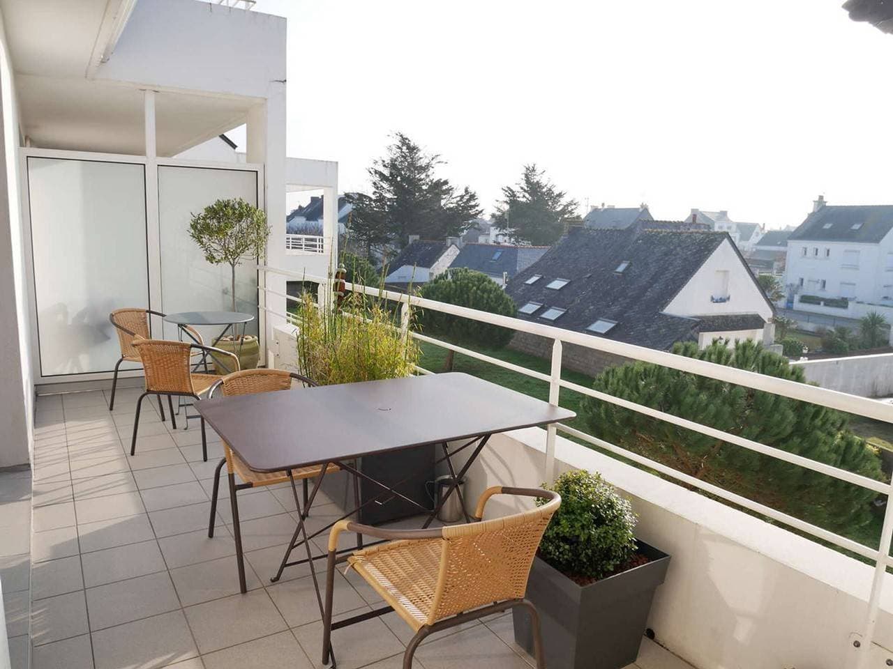 Foto 12 von 22: Étel - Gemütliche 44 m² Wohnung mit WLAN, Parkplatz und Haustiere erlaubt