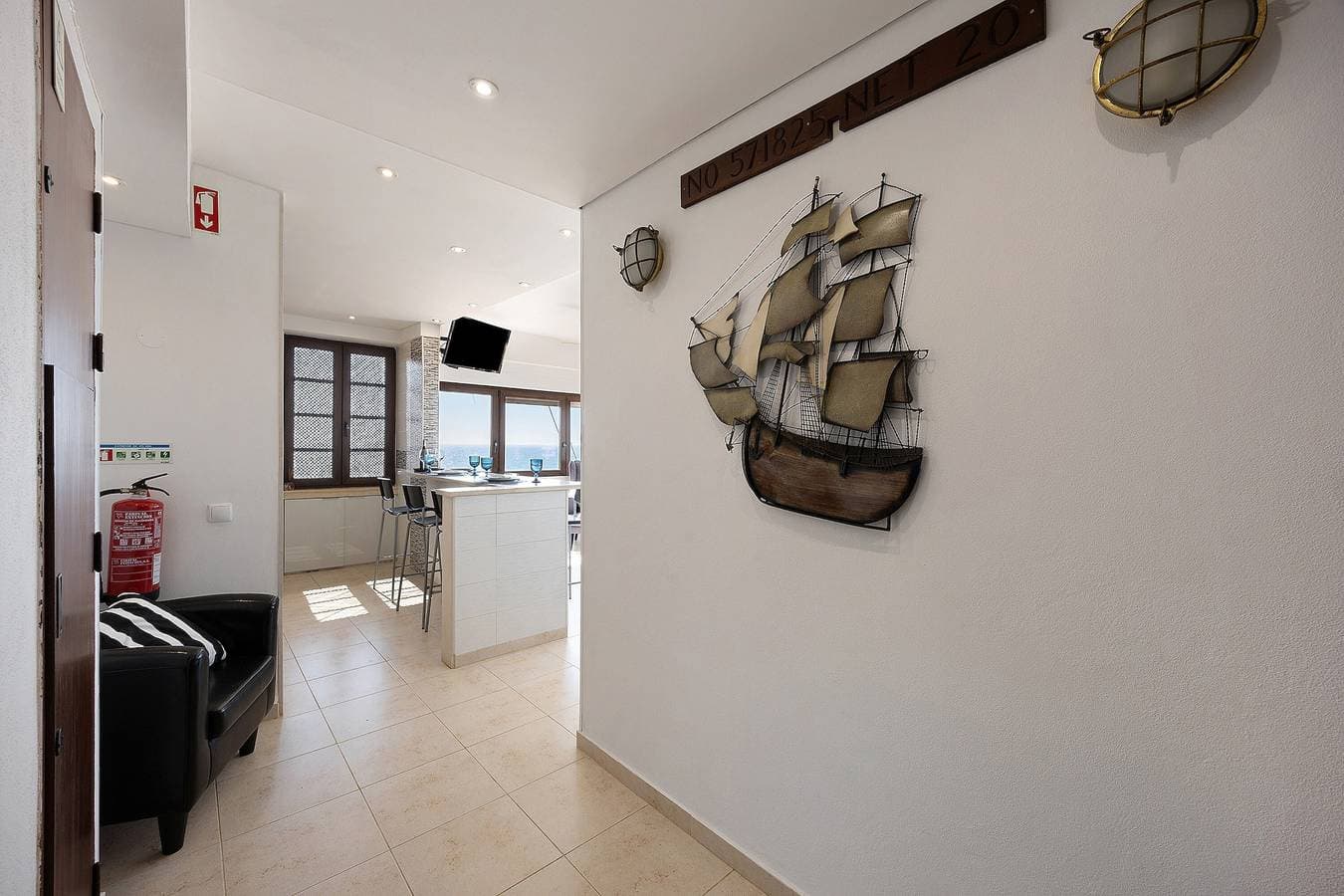 Foto 13 von 28: Ferienhaus 'Alvor Vista Magnífica na Praia' mit Meerblick, Balkon und WLAN