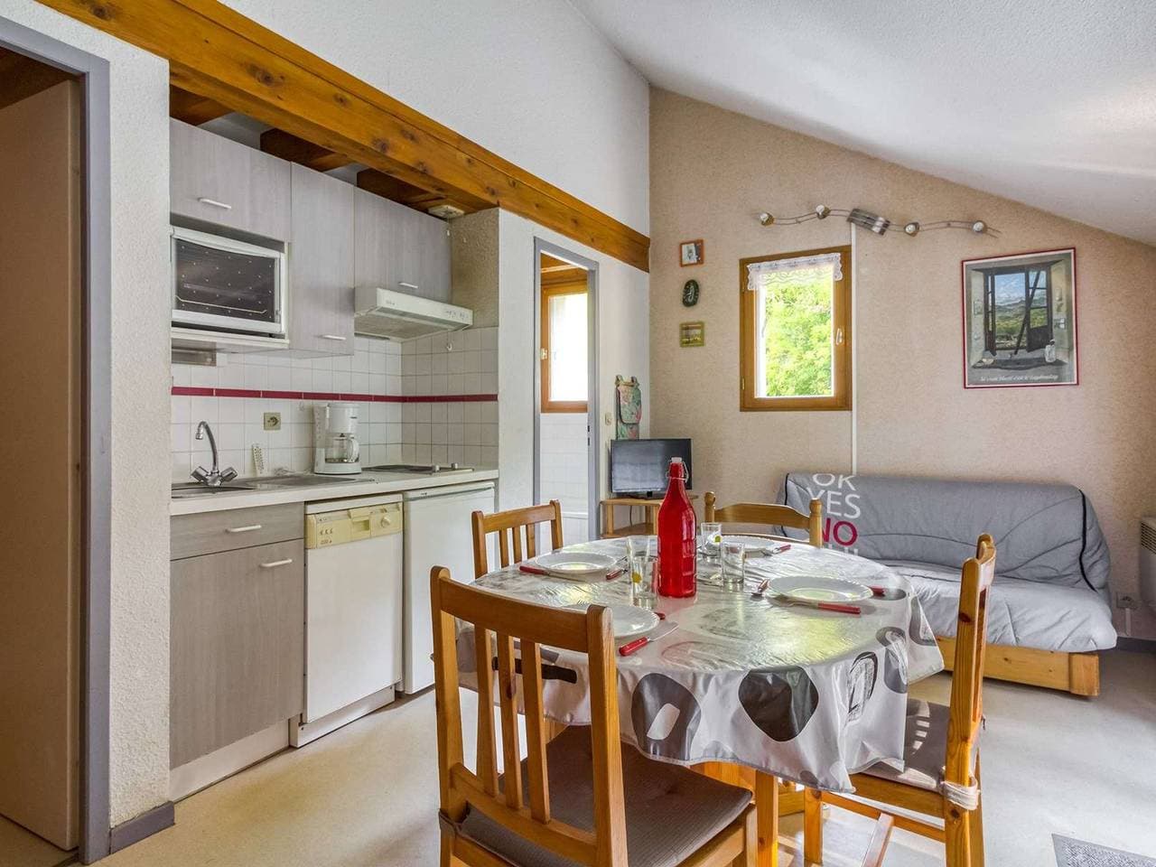 T3 Maisonette in Barèges mit privatem Parkplatz 1