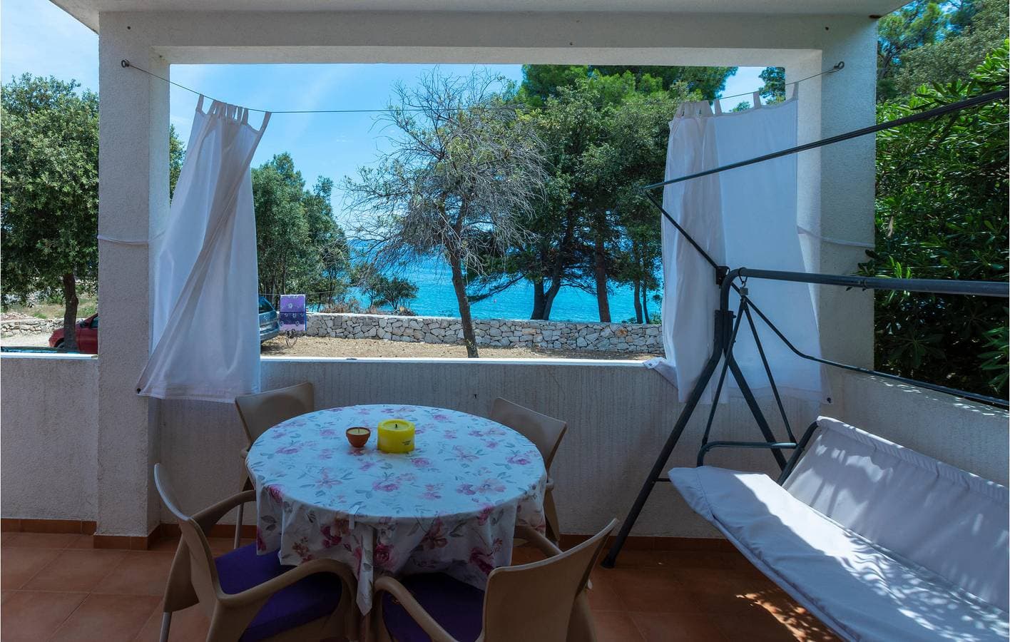 Foto 7 von 30: Apartment am Meer mit Terrasse, Küche und Parkplatz in Sucuraj
