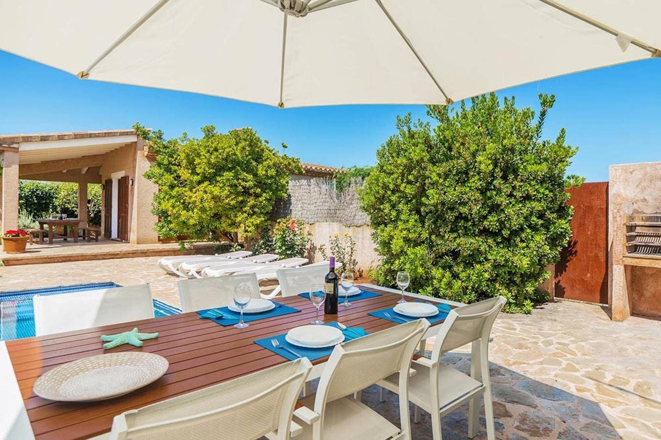 Foto 5 von 25: Landhaus 'Finca Can Xanet' mit Bergblick, WLAN und Klimaanlage