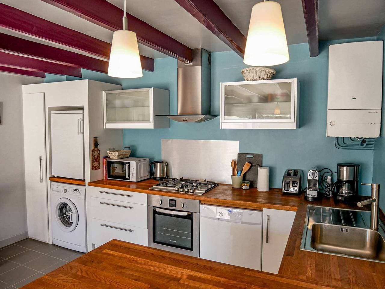 Foto 8 von 26: Étel - Renoviertes Haus für 4 mit Garten, Terrasse und Parkplatz