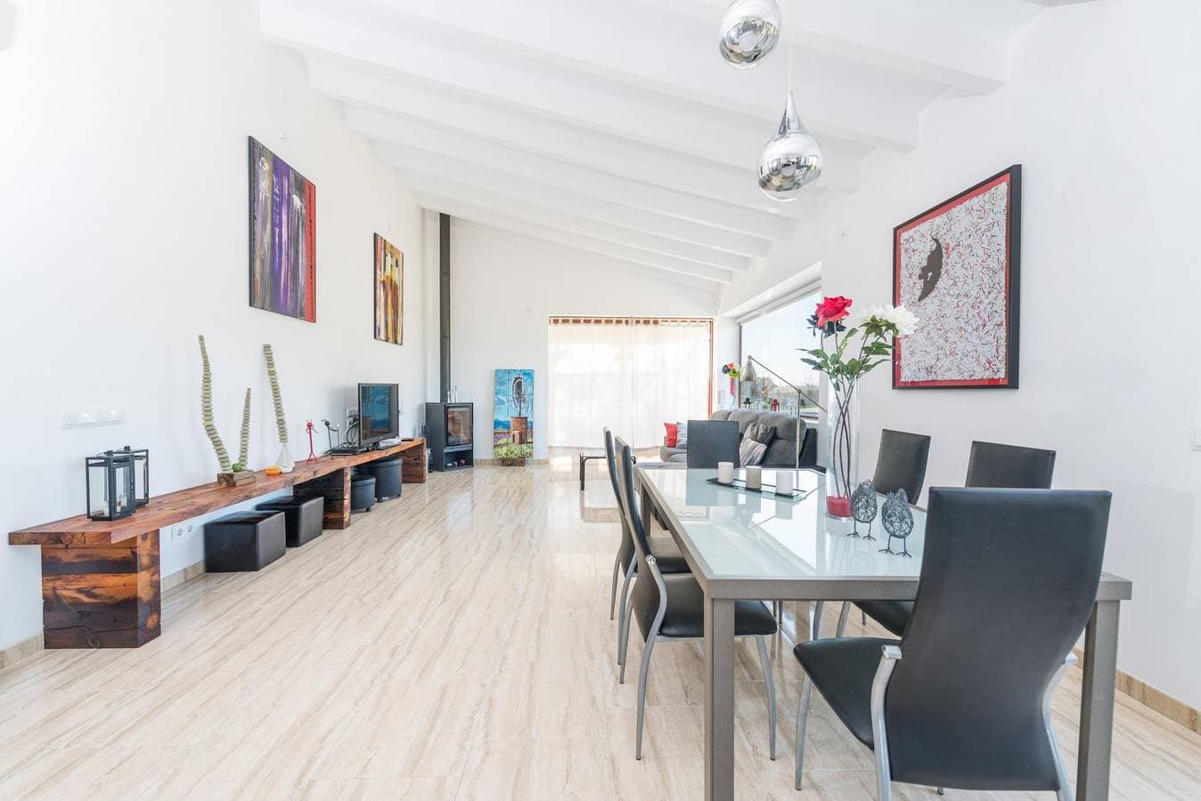 Foto 9 von 51: Es Serral - Ferienhaus mit privaten Pool in sa Pobla. WiFi gratis
