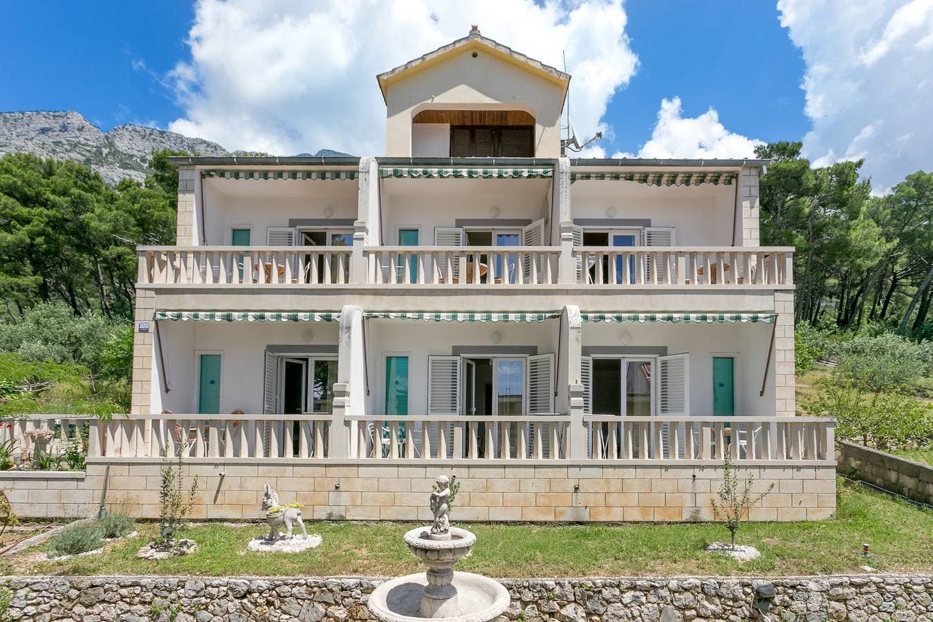 Foto 8 von 30: 1-Zimmer-Ferienwohnung mit Balkon und Meerblick Brela, Makarska A-18356-a