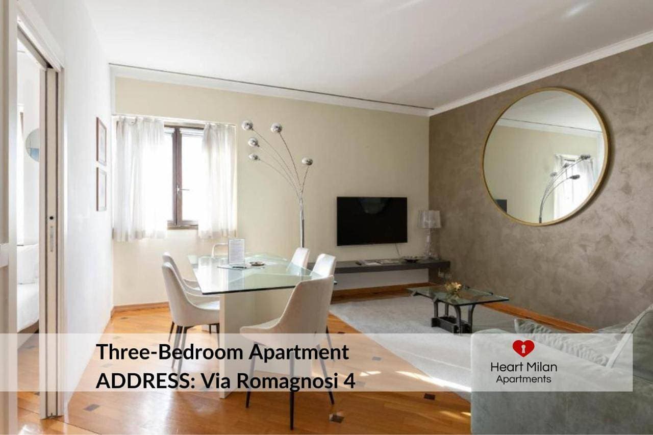 Foto 4 von 11: Three-Bedroom Apartment - Via Romagnosi 4