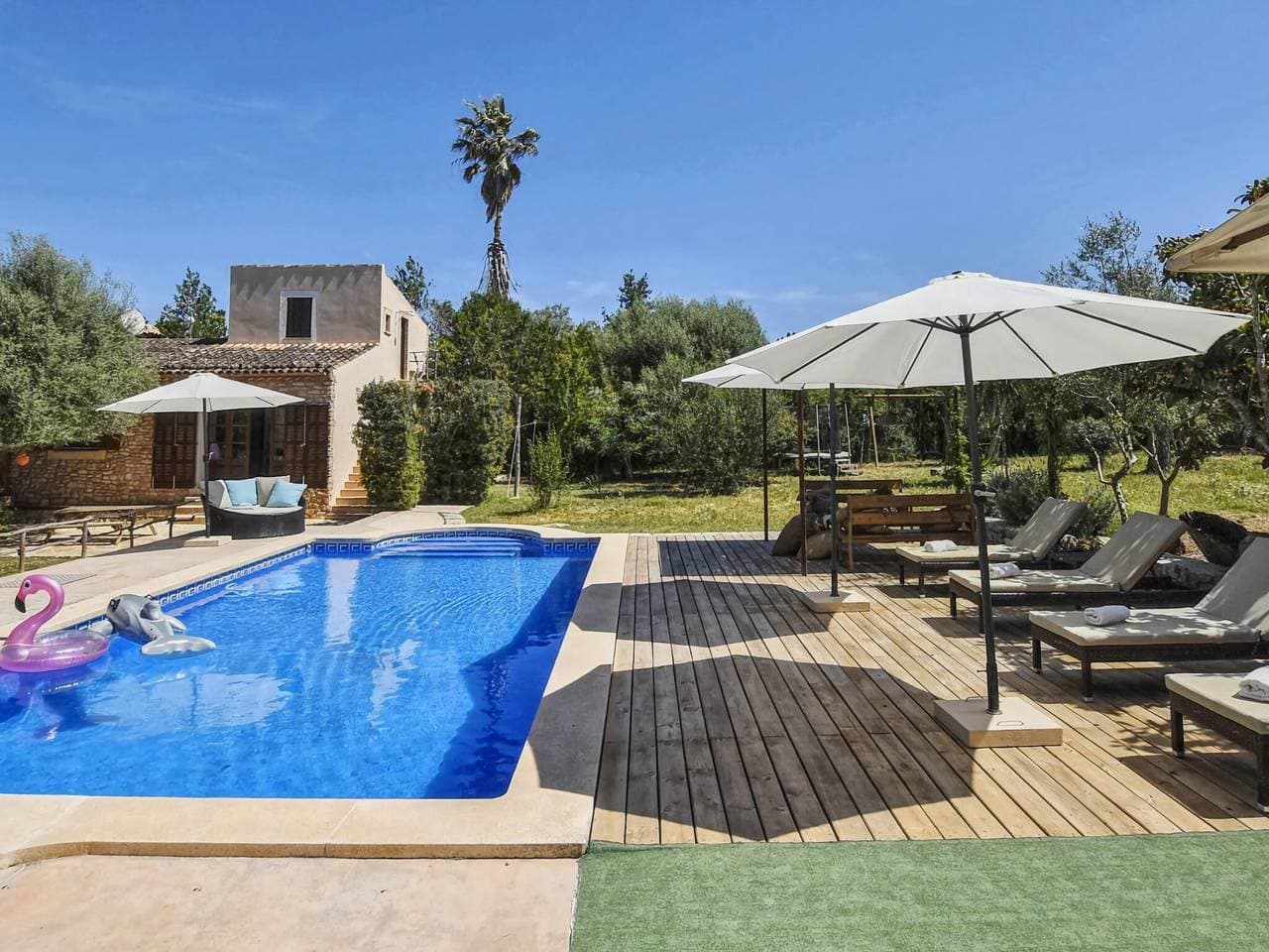 Villa in Manacor mit Pool und Tennisplatz 1